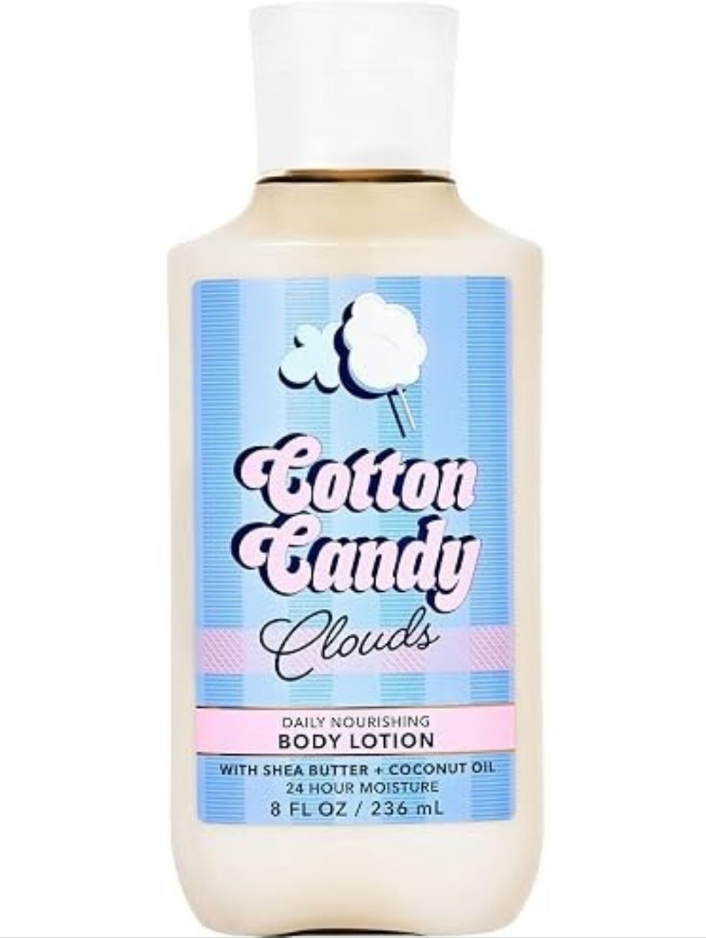 Bath & Body Works Cotton Candy Clouds Body Lotion 8oz NEW Sealed RARE